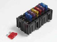 Littelfuse 7-Position ATO Style Fuse and Circuit Breaker Module, 03540503Z Series